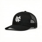 Wildcard Monogram Snapback - Black