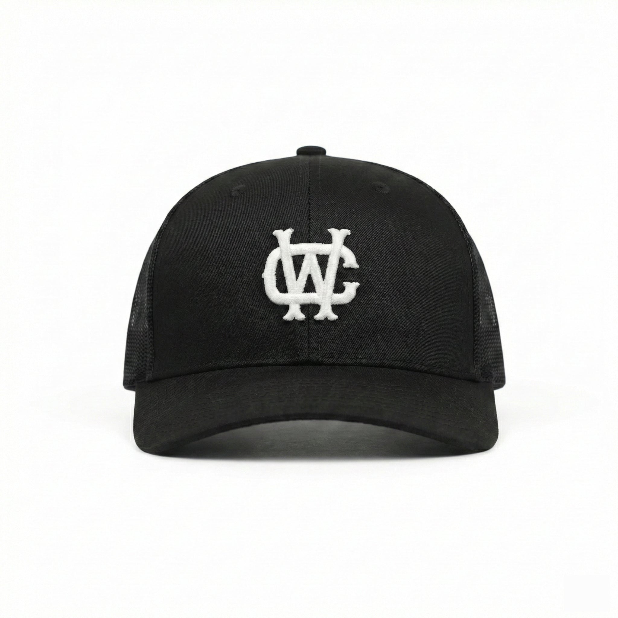 Wildcard Monogram Snapback - Black